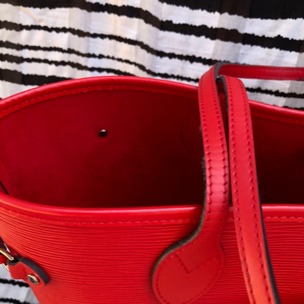 ❤️ Louis Vuitton Neverfull MM epi red - Picture 16 of 16